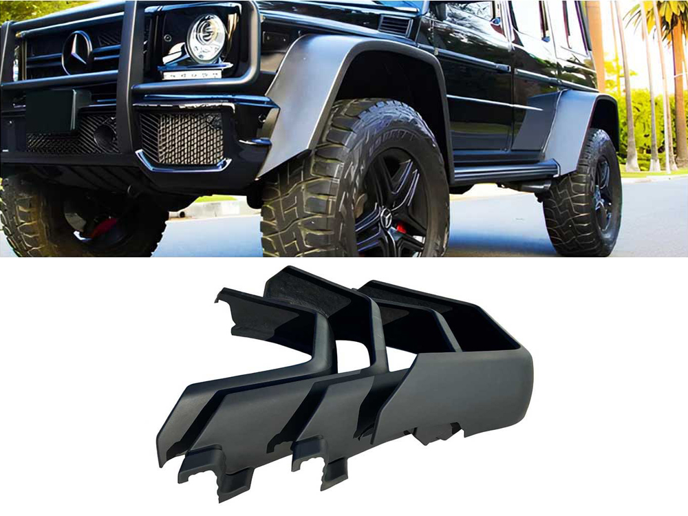Mercedes-Benz W463 G-Class Brabus 4x4 Squared Fender Flares
